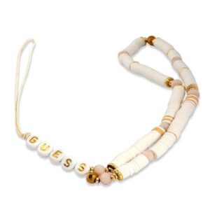 Guess strap GUSTPEARW white Heishi Beads