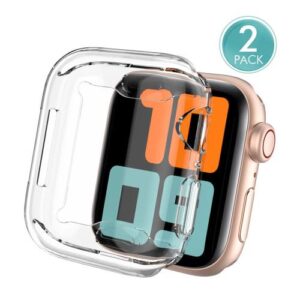 TPU Cover Ahastyle WA05 Premium Apple Watch 4/ 5/ 6 40mm Clear (2 pcs)