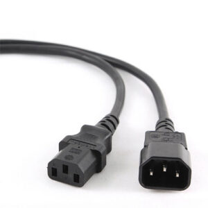 CABLEXPERT POWER CORD C13 TO C14 VDE APPROVED 1