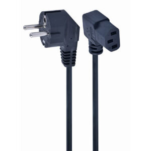 CABLEXPERT POWER CORD RIGHT ANGLED C13 VDE APPROVED 1