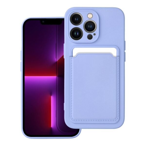 CARD Case for IPHONE 13 Pro violet