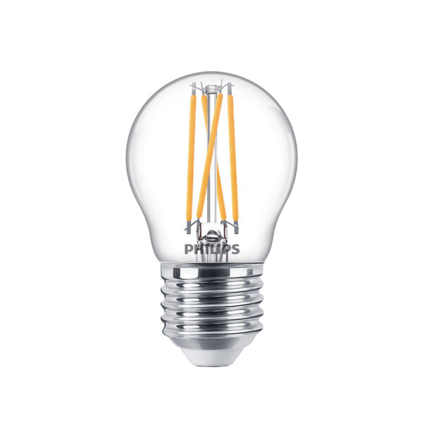 Philips E27 LED WarmGlow Filament Ball Bulb 1.8W (25W) (LPH02543) (PHILPH02543)