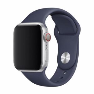 Strap Devia Sport Band Apple Watch 4/ 5/ 6/ 7/ SE (38mm/ 40mm/ 41mm) Deluxe Series Midnight Blue