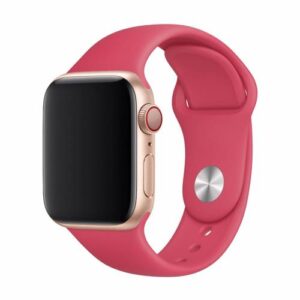Strap Devia Sport Band Apple Watch 4/ 5/ 6/ 7/ SE (38mm/ 40mm/ 41mm) Deluxe Series Red