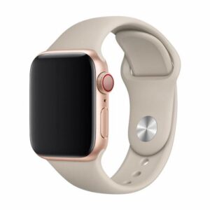 Strap Devia Sport Band Apple Watch 4/ 5/ 6/ 7/ SE (38mm/ 40mm/ 41mm) Deluxe Series Stone