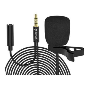 Wired Microphone Devia EM603 3.5mm 1.5m Smart Series Black