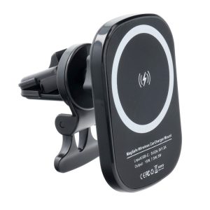 Car holder to air vent with wilress charging support MagSafe charging 15W D10 black