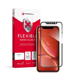 Forcell Flexible Nano Glass 5D for iPhone Xr/11 black