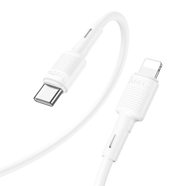 HOCO cable Type C to Lightning 8-pin Power Delivery PD20W Victory X83 1m white