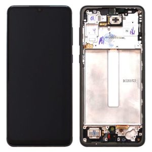 LCD with Touch Screen & Front Cover Samsung A336B Galaxy A33 5G Black (Original)