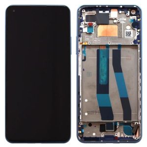 LCD with Touch Screen & Middle Plate Xiaomi 11 Lite 5G NE Bubblegum Blue (Original)