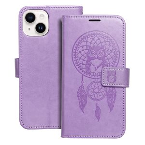 MEZZO Book case for IPHONE 14 dreamcatcher purple