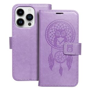 MEZZO Book case for IPHONE 14 Pro dreamcatcher purple