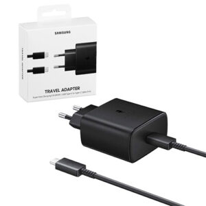 SAMSUNG TYPE-C CHARGER AND CABLE 45W BLACK