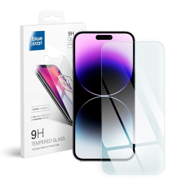 Tempered Glass Blue Star - APP IPHO 14Pro