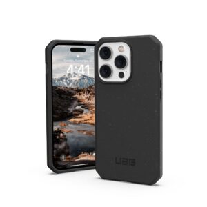 ( UAG ) Urban Armor Gear Biodegradable Outback case for iPhone 14 PRO black