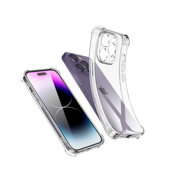 Ugreen Gel Cover Bright Cushion Protective Case for iPhone 14 Pro Transparent (LP603) - 6957303899326 Ugreen Gel Cover Bright Cushion Protective Case for iPhone 14 Pro Transparent 1