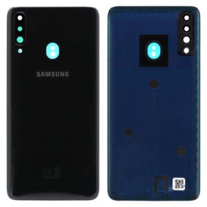 Battery Cover Samsung A207F Galaxy A20s Black (Original)