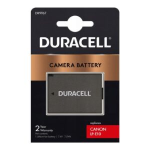 Camera Battery Duracell DR9967 for Canon LP-E10 7