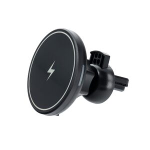 Car holder to air vent with wilress charging support MagSafe charging 15W D7 black