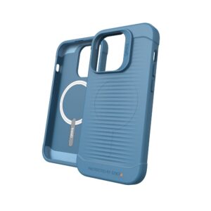 Gear4 Havana Snap for iPhone 14 Pro compatible with MagSafe blue