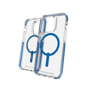 Gear4 Santa Cruz Snap case for iPhone 14 Pro compatible with MagSafe blue