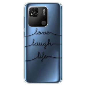 TPU inos Xiaomi Redmi 9C/ 10A Art Theme Love-Laugh-Life