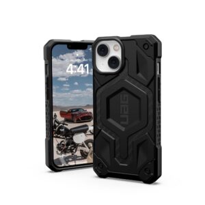 ( UAG ) Urban Armor Gear Monarch case for IPHONE 14 PLUS compatible with MagSafe carbon fiber