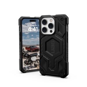 ( UAG ) Urban Armor Gear Monarch case for IPHONE 14 PRO MAX compatible with MagSafe carbon fiber
