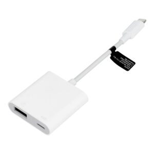 Adaptor from Lightning to USB 3 + charging Lightning 8-pin Camera Connection Kit (camera