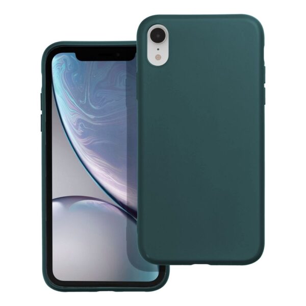 MATT Case for IPHONE XR dark green