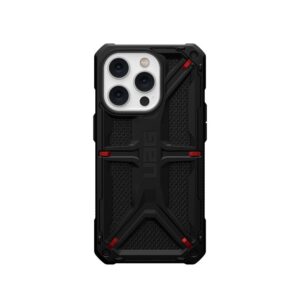 ( UAG ) Urban Armor Gear Monarch case compatible with MagSafe for IPHONE 13 / 14 kevlar black