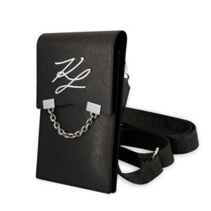 Universal bag for mobile Karl Lagerfeld KLWBSAKLCK (Autograph Chain / black)