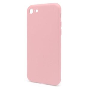 Liquid Silicon inos Apple iPhone 8/ iPhone SE (2020) L-Cover Salmon Pink