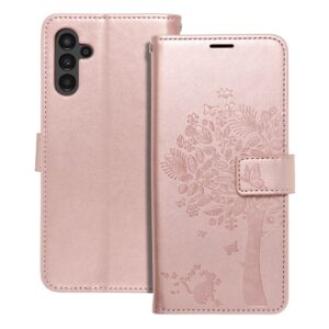 MEZZO Book case for SAMSUNG A13 5G / A04S tree rose gold
