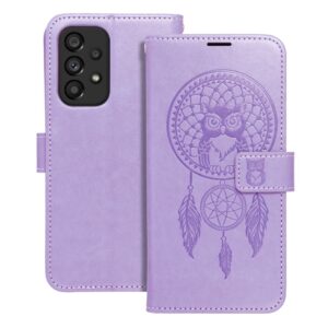 MEZZO Book case for SAMSUNG A52 5G / A52 LTE ( 4G ) / A52s 5G dreamcatcher purple