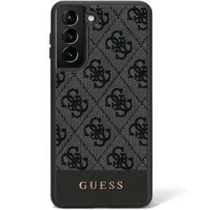 Original faceplate case GUESS GUHCS23LG4GLGR for SAMSUNG S23 Ultra (4G Bottom Sprite / black)