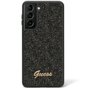 Original faceplate case GUESS GUHCS23MHGGSHK for SAMSUNG S23 Plus (Fixed Glitter / black)