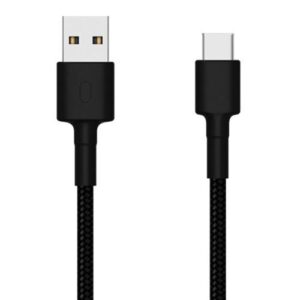 USB 2.0 Cable Xiaomi Mi Braided USB Α to USB C SJX10ZM 1m Black