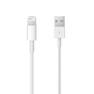 USB Cable Apple MQUE2 USB A to Lightning 1m White (Bulk)