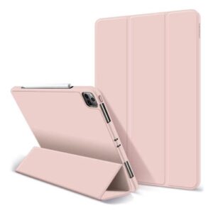 Flip Smart Case inos Apple iPad Pro 12.9 (2021) with TPU Back Cover & SC Pen Pink (Bulk)