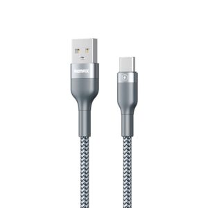 REMAX cable USB to Typ C Surry 2 Fast Charging 5A  RC-173a silver