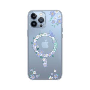 TPU Case Devia Magnetic Apple iPhone 14 Pro Spring Series Lilac