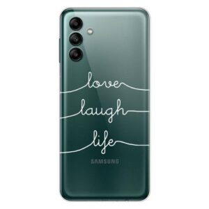 TPU inos Samsung A047F Galaxy A04s/ A136U Galaxy A13 5G Art Theme Love-Laugh-Life