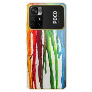 TPU inos Xiaomi Poco M4 Pro 5G / Redmi Note 11S 5G Art Theme Vertical Watercolor