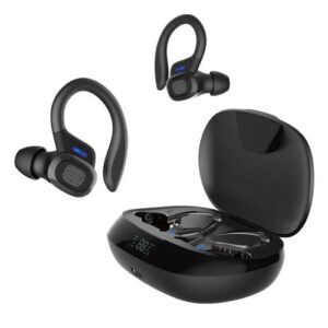 True Wireless Bluetooth Earphones Devia Pop1 EM408 Sport Smart Series Black
