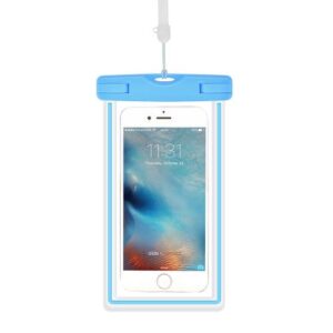 Waterproof Bag Devia Ranger Fluorescence  for Smartphones up to 5.5'' Blue