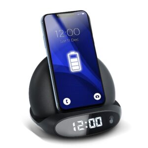 Wireless charger Qi with clock 15W L-AC-015