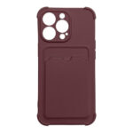 Το καλάθι μου Card Armor Case cover for iPhone 12 Pro Max card wallet Air Bag armored housing raspberry 6