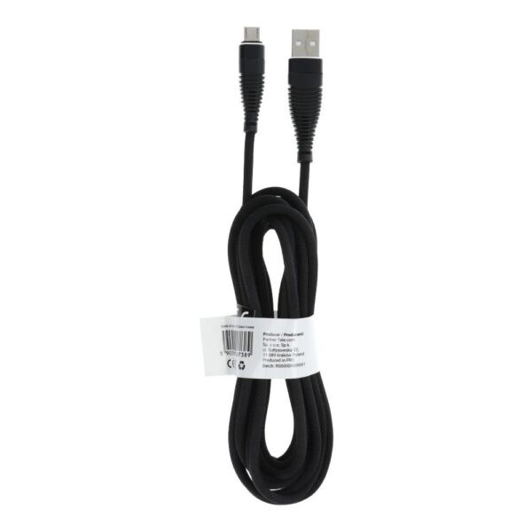 Cable USB - Micro C173 black 3 meter